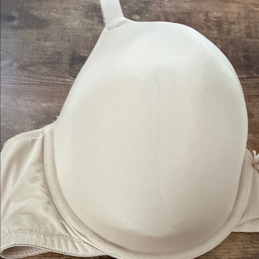 Cacique Beige Full-Coverage Bra - Picture 4 of 8